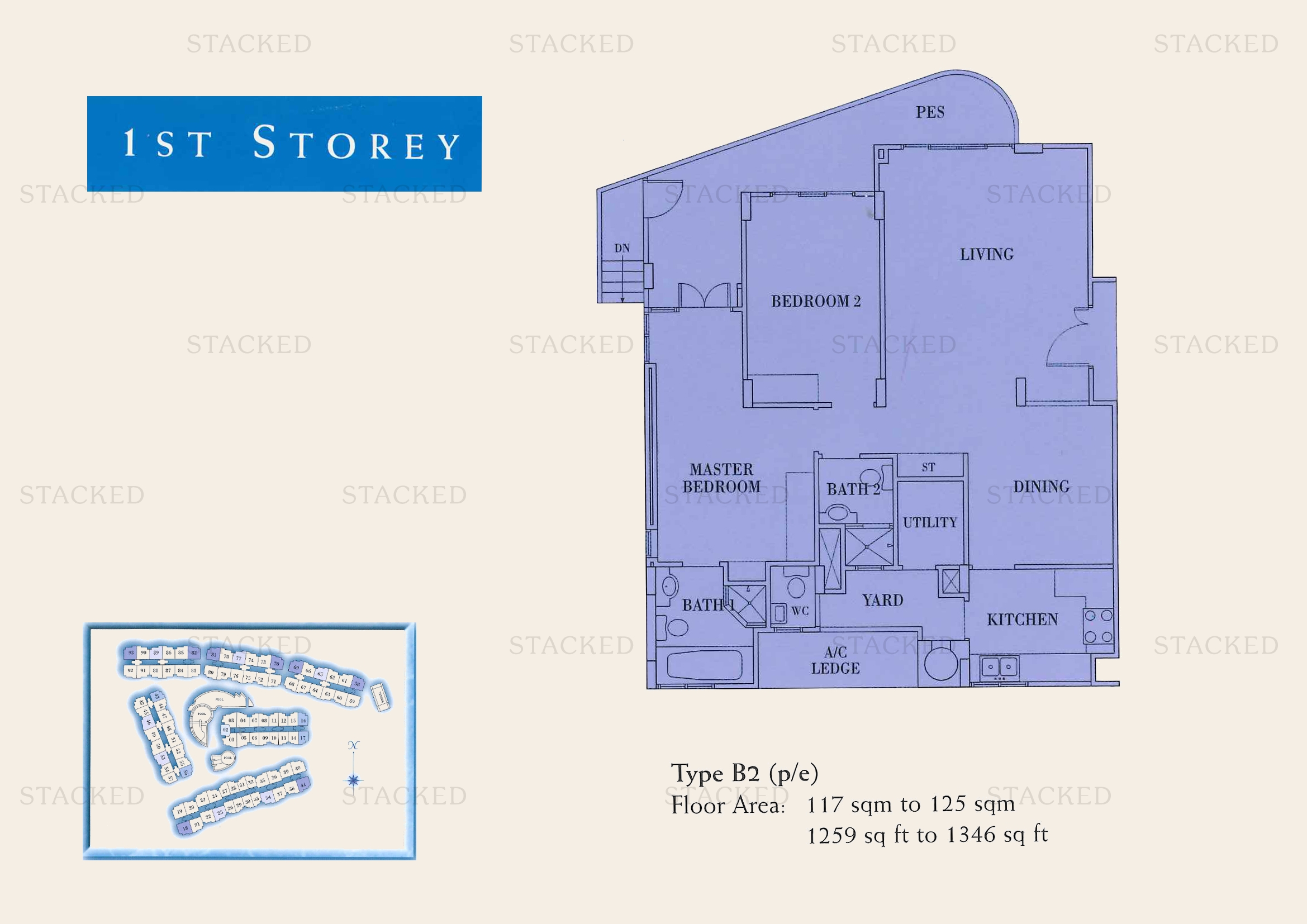 Seletar Springs Condominium floor plan